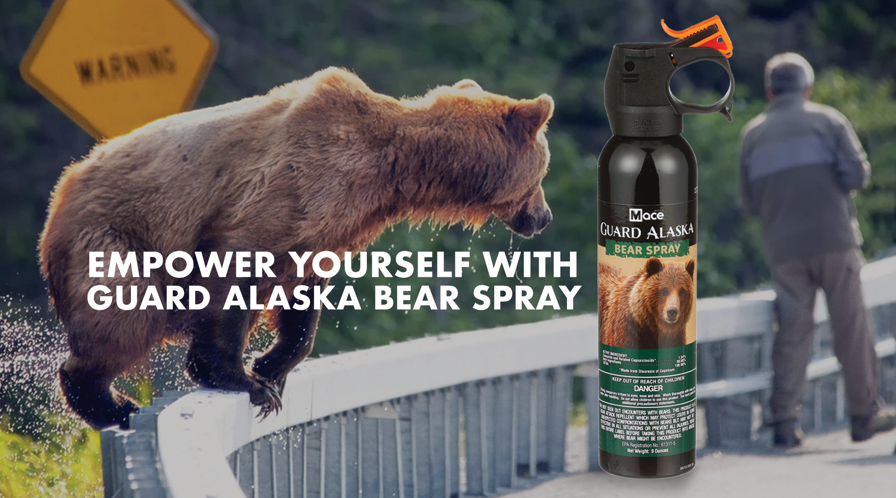 Bear Spray Works Don't Take a Chance Mace® Brand Has What You Need