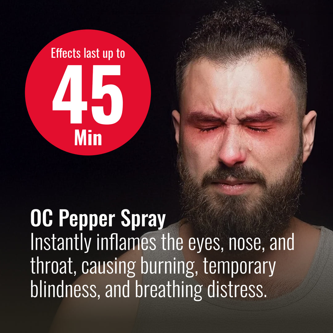 Mace Twist Lock Pepper Spray - Gray