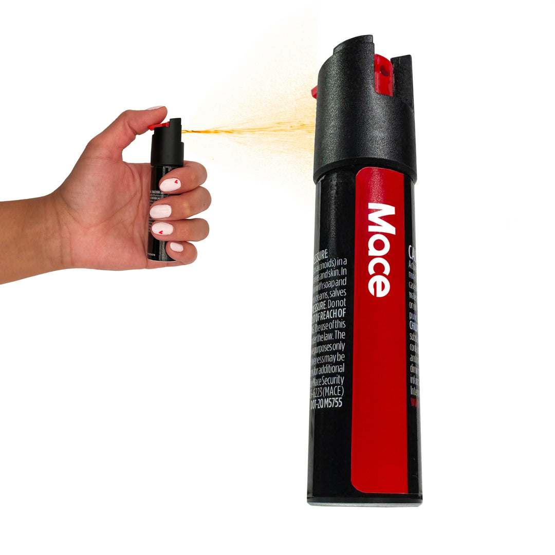 Mace Twist Lock Pepper Spray - Black/Red