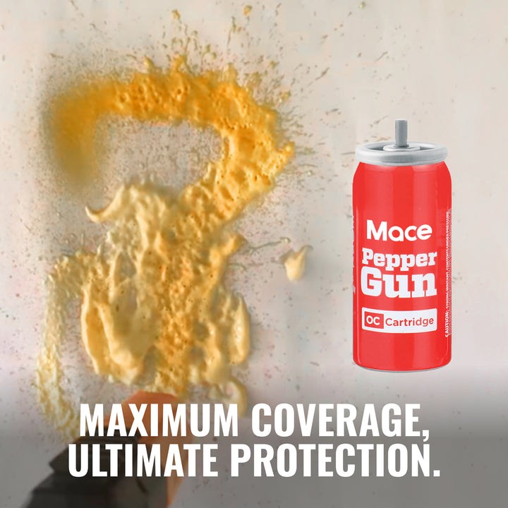 Mace 2 Pack Pepper Spray Cartridge Refill for Mace Pepper Gun