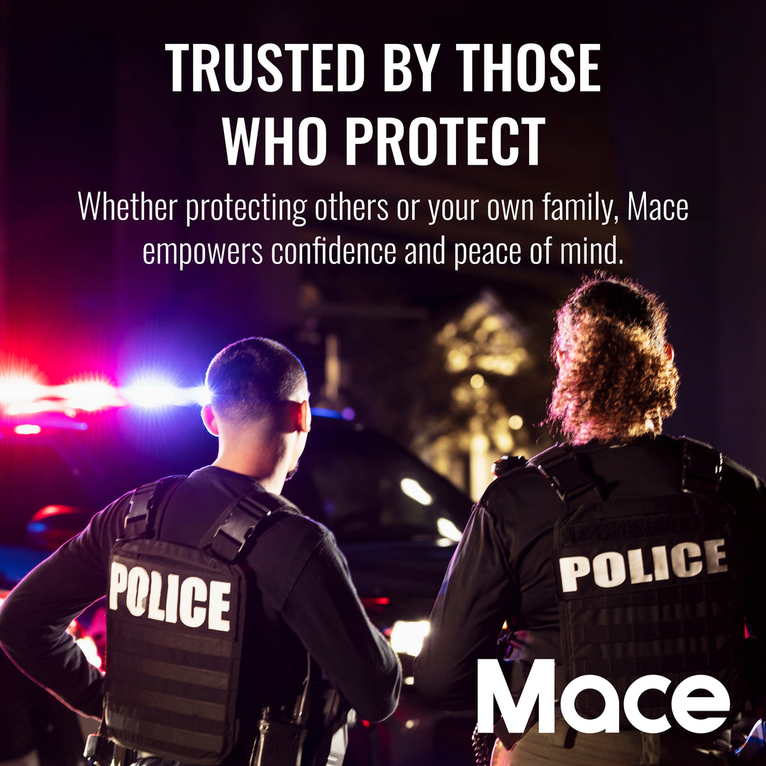 Mace Ergo Stun Device & Personal Model Pepper Spray - Black