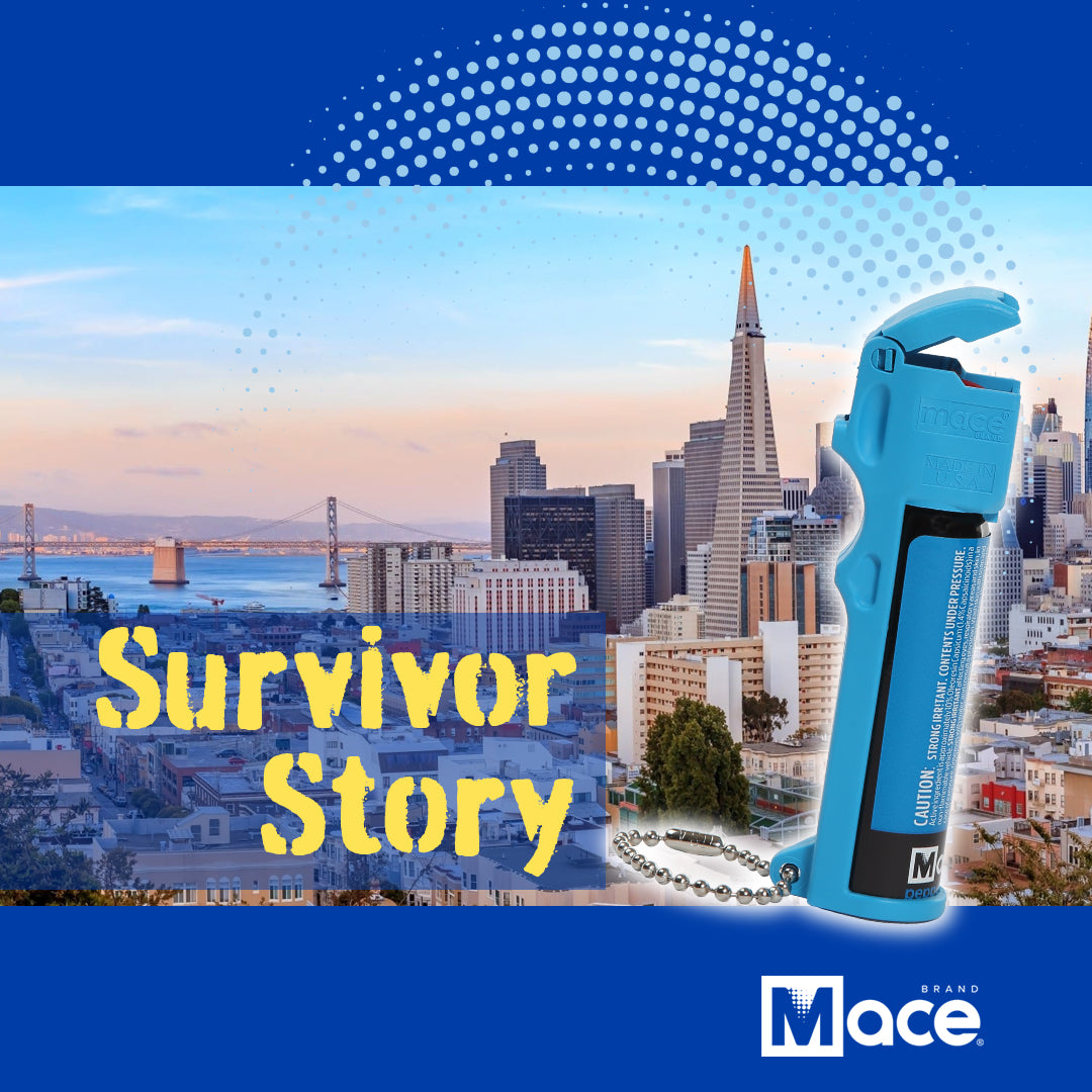 Survivor Story - Personal Size Pepper Spray Thwarts San Francisco Attack