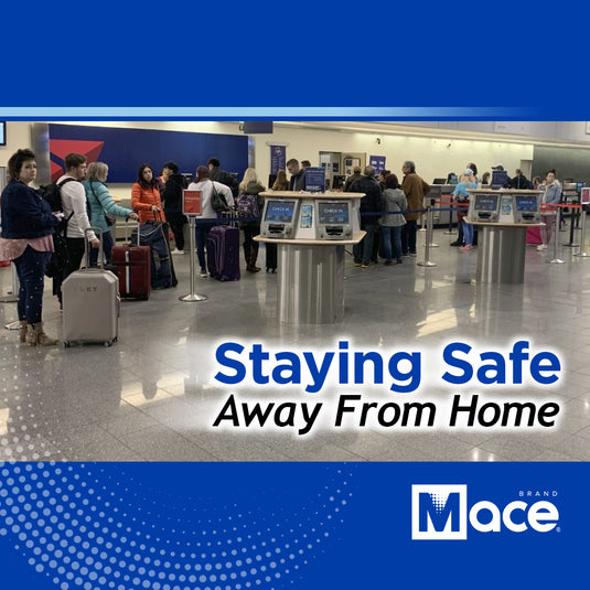 Staying Safe - 7 Travel Safety Tips from Mace® Brand