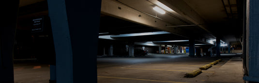 Dark parking garage - Mace® Moment
