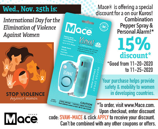 We Are Proud To Support The International Day for the Elimination of Violence Against Women.