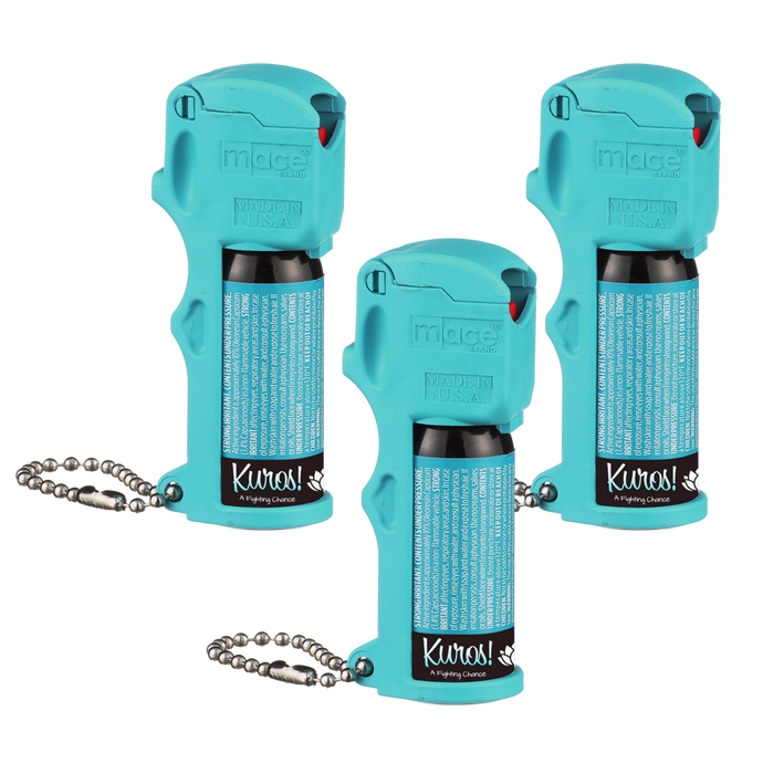 Value Pack (3) Mace Brand Kuros! Pocket Pepper Sprays
