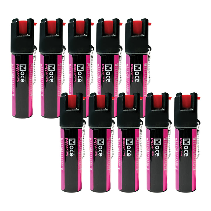 Value Pack (10) Pink Twist Lock Pepper Sprays