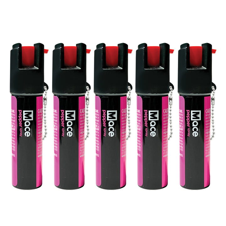 Value Pack (5) Pink Twist Lock Pepper Sprays