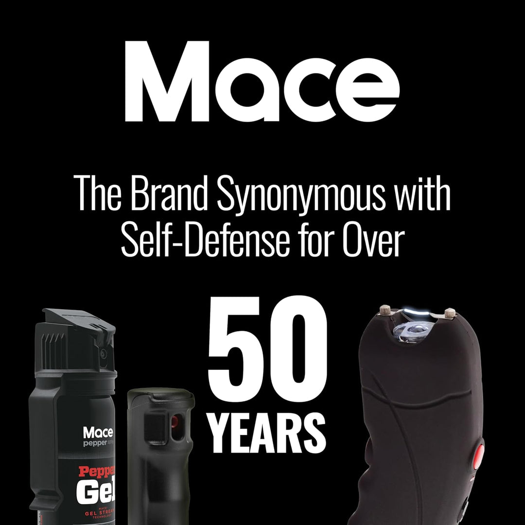 Mace Ergo Stun Gun & Hard Case Pepper Spray - Black
