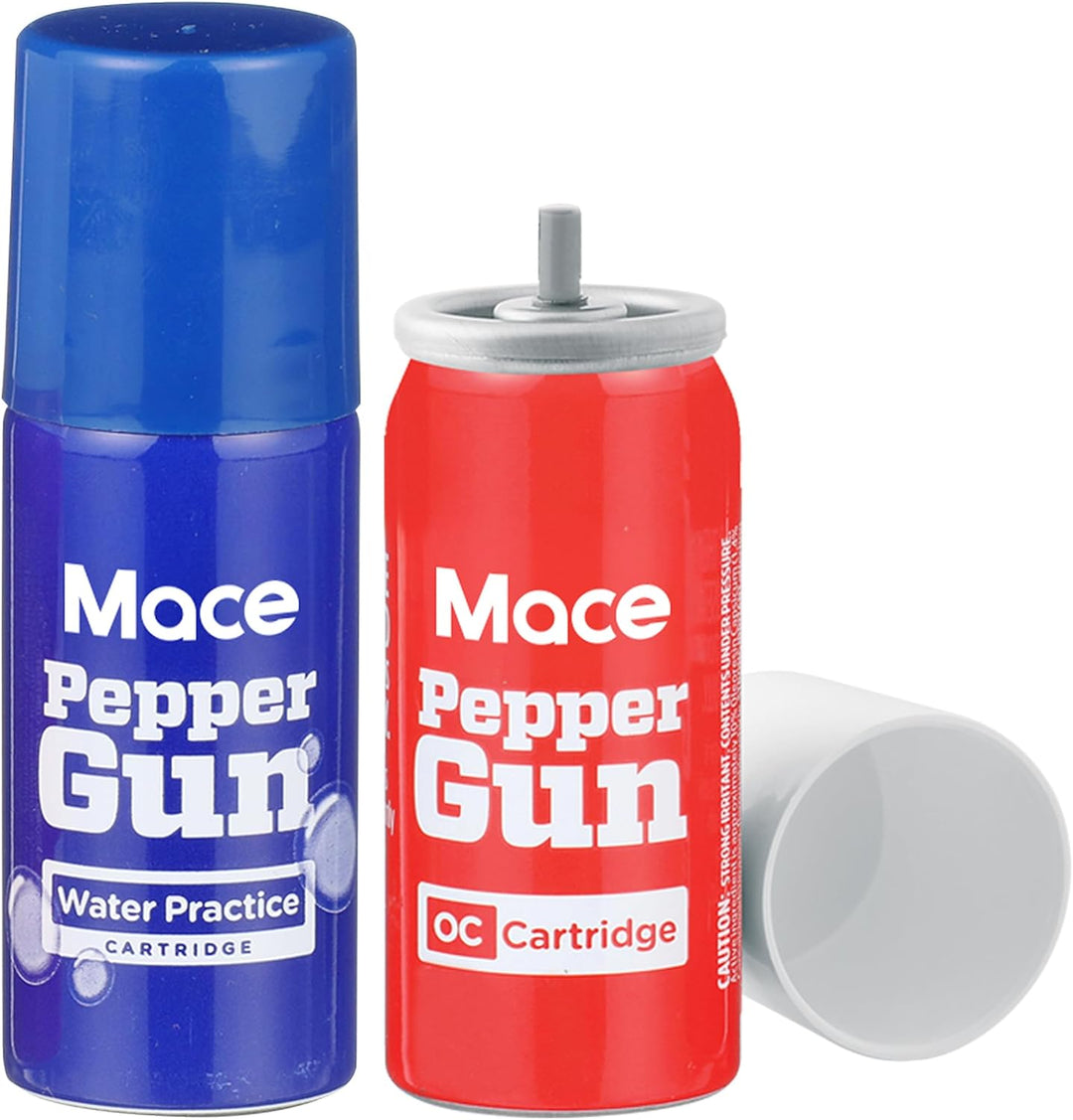 Pepper Gun 2 Pack Water and OC Refill Cartridges