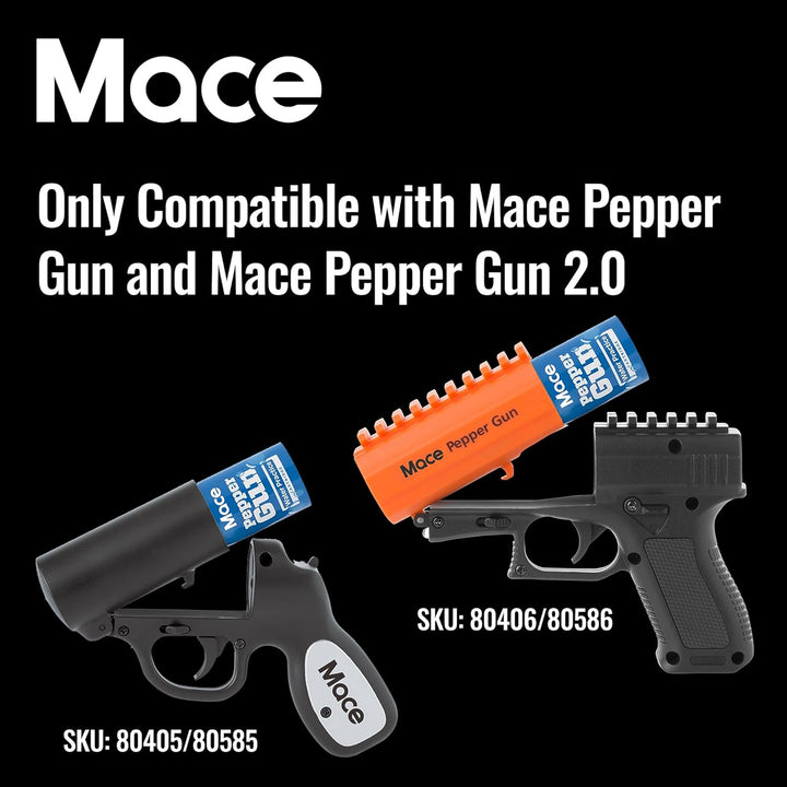 Pepper Gun 2 Pack Water and OC Refill Cartridges