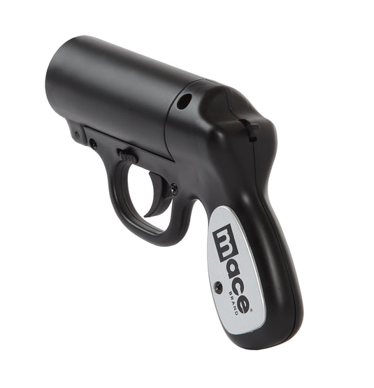 Mace pepper spray gun, ideal home and vehicle defense, Black