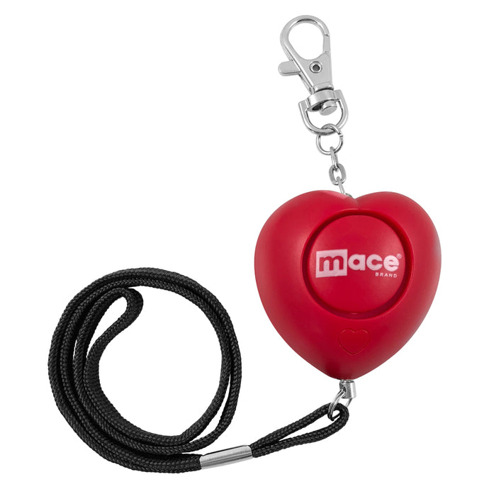 Personal Alarm Heart-Red