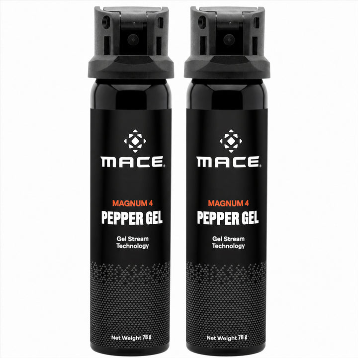 Mace Magnum 4 Flip Top Pepper Gel, 2 Pack