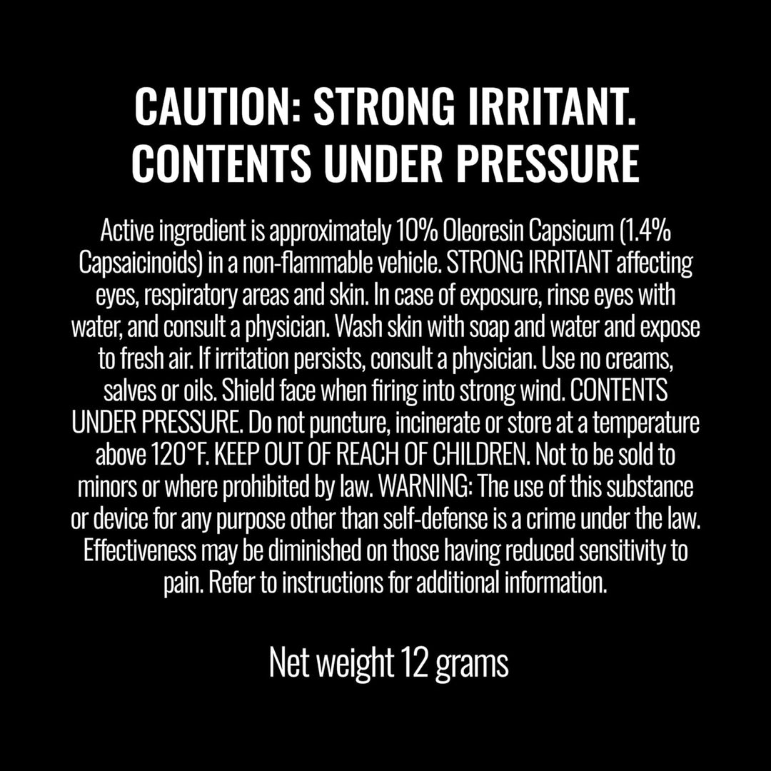 Mace Ergo Stun Gun & Hard Case Pepper Spray - Black