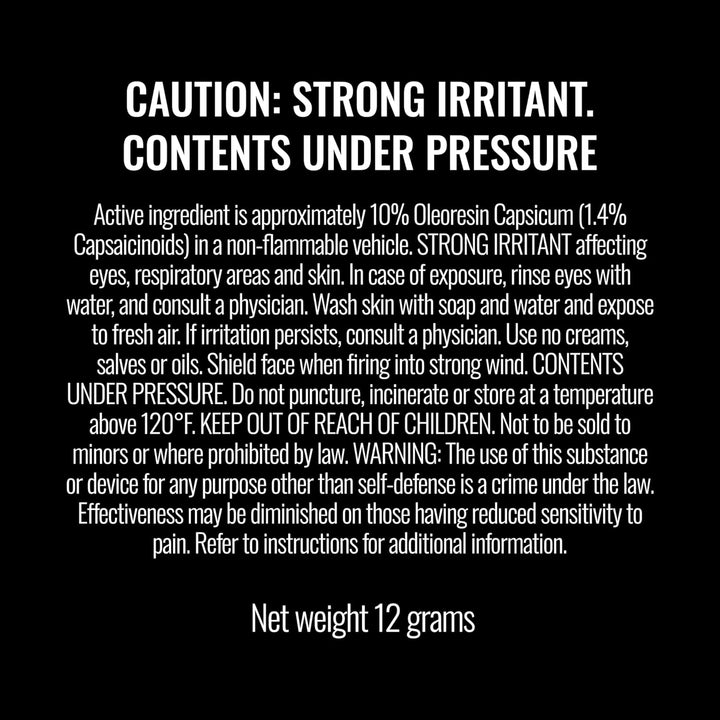 Mace Ergo Stun Gun, Alarm, & Hard Case Pepper Spray - Black