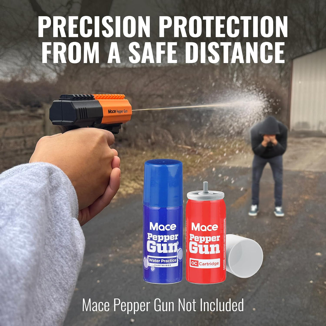 Pepper Gun 2 Pack Water and OC Refill Cartridges
