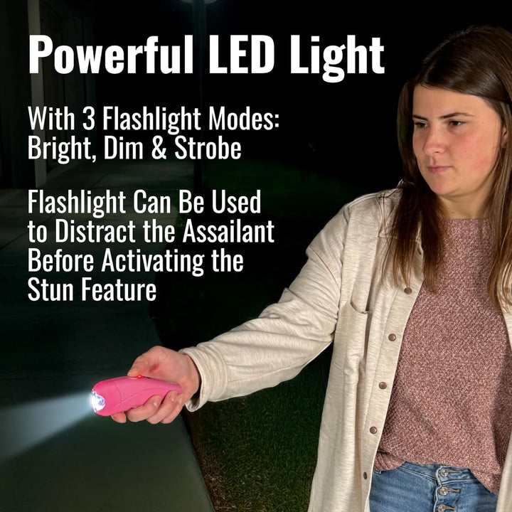 Mace Ergo Stun Gun & Hard Case Pepper Spray - Pink