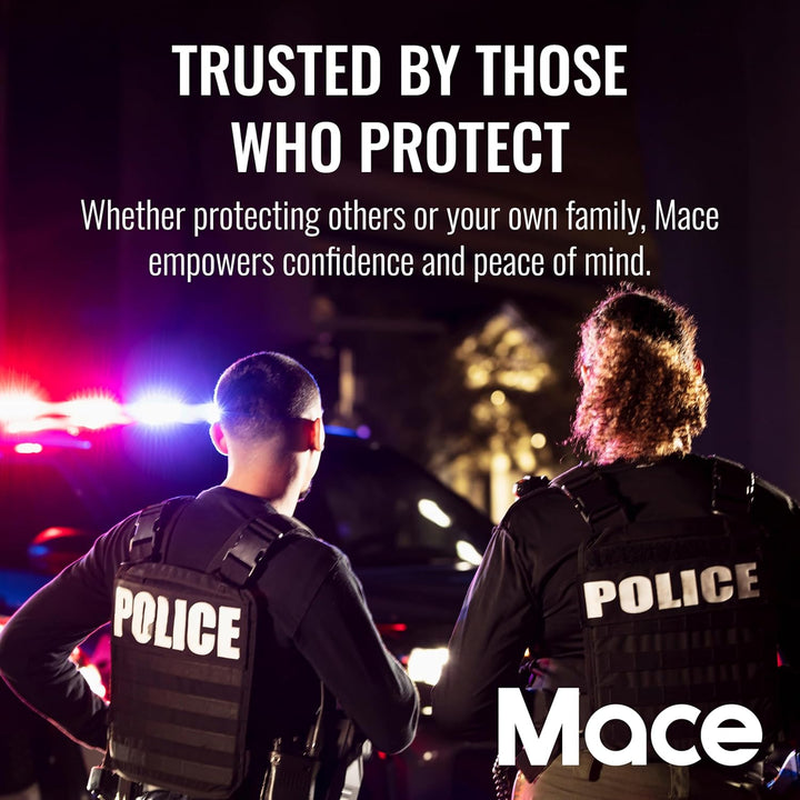 Mace Ergo Stun Gun, Alarm, & Hard Case Pepper Spray - Black