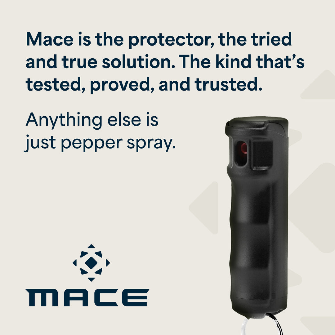 Mace Flip Top Compact Hard Case Pepper Spray - Black