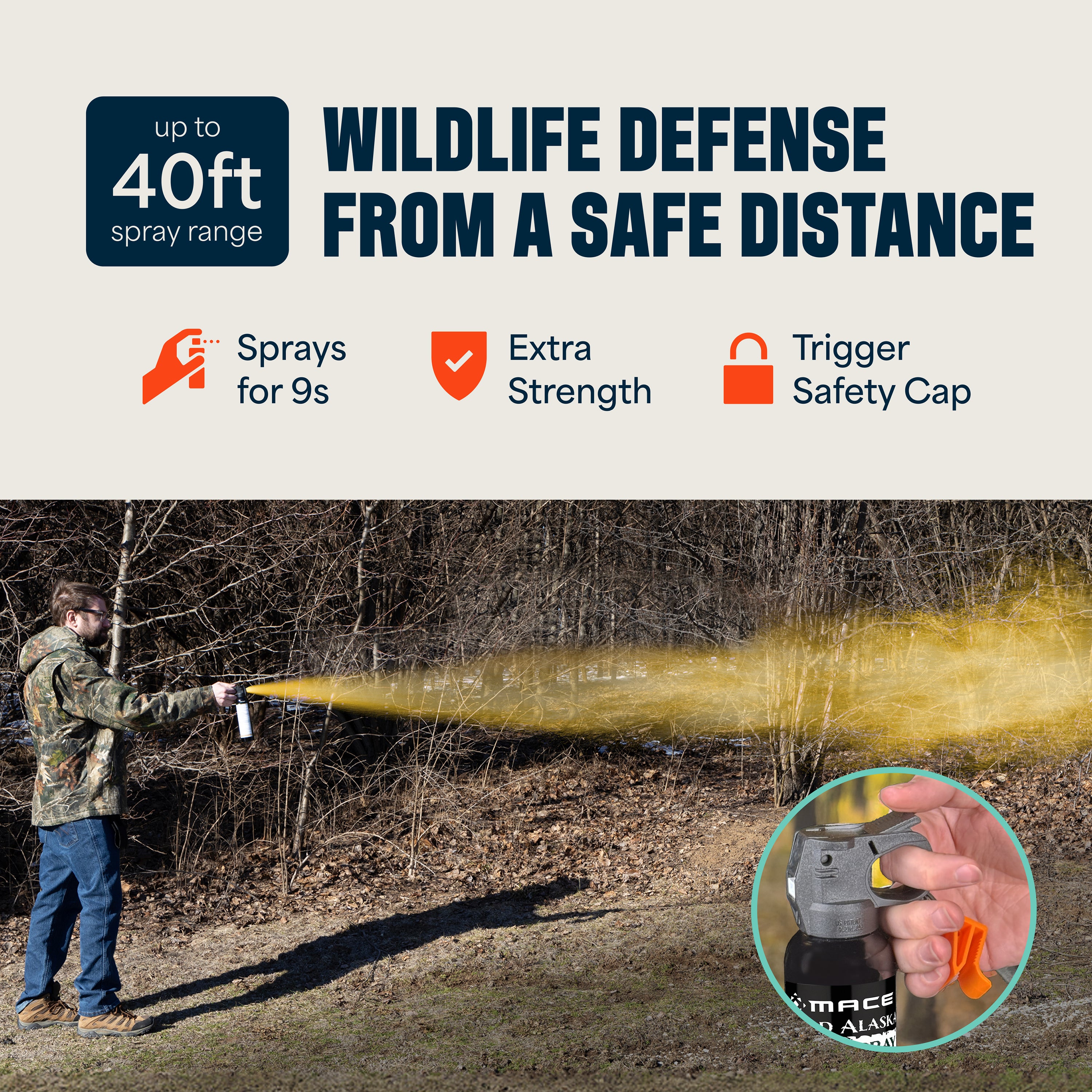 Mace® Guard Alaska Bear Repellent Spray – Mace® Brand