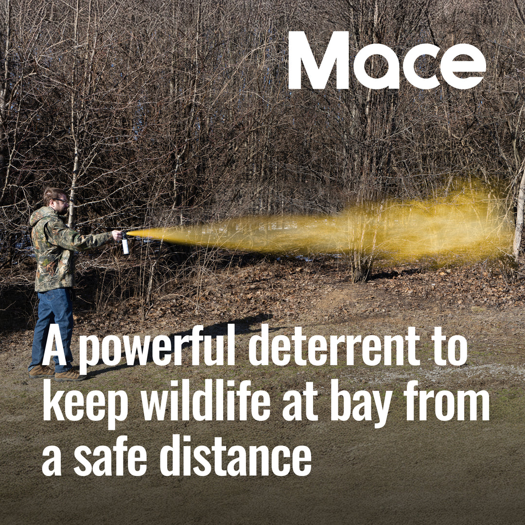 Mace Guard Alaska Bear Deterrent & Self Defense Spray with Spray Holster