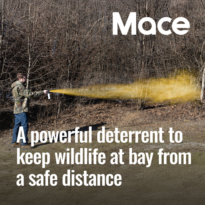 Mace Guard Alaska Bear Deterrent & Self Defense Spray with Spray Holster