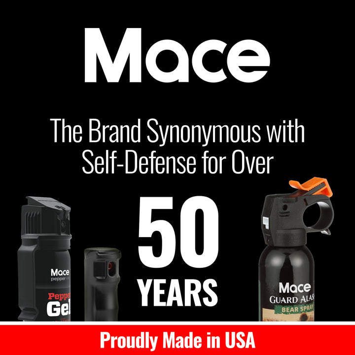 Mace Guard Alaska Bear Deterrent & Self Defense Spray with Spray Holster