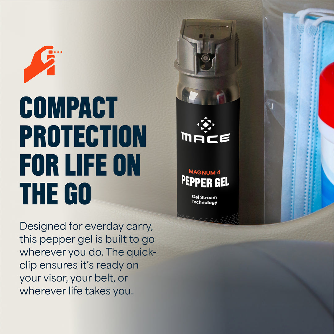 Mace Magnum 4 Flip Top Pepper Gel
