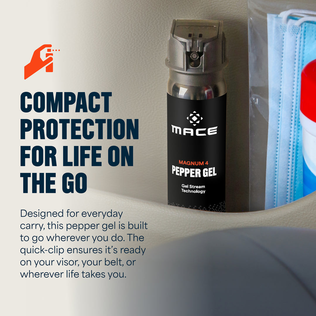 Mace Magnum 4 Flip Top Pepper Gel