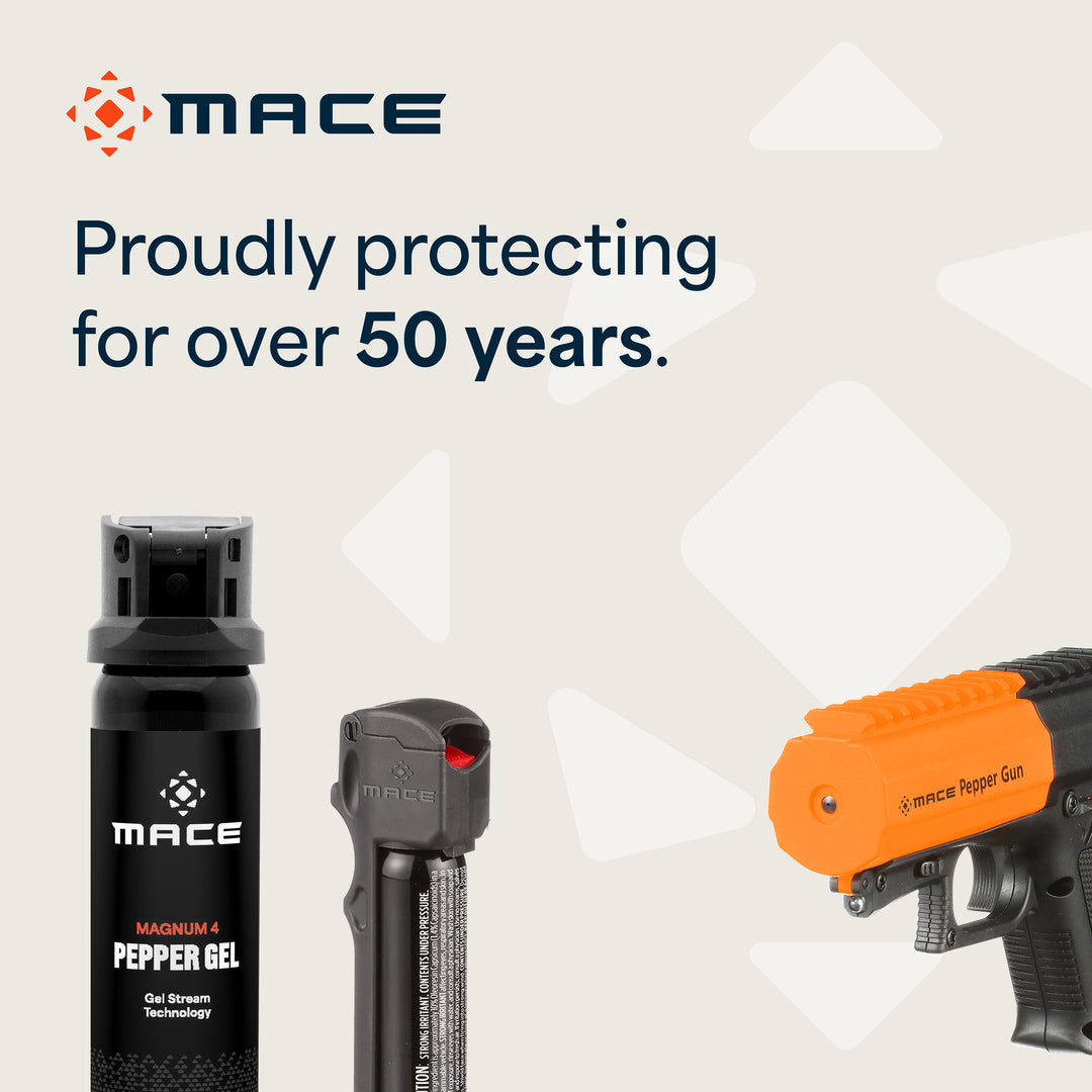 Mace 2 Pack Pepper Spray & Practice Water Trainer Cartridge Refill for Mace Pepper Gun