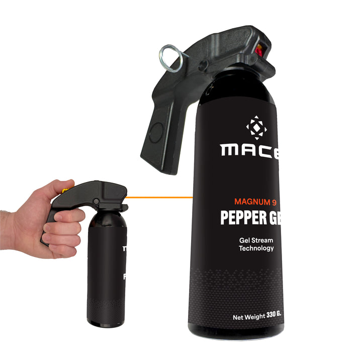 Mace Magnum 9 Trigger Handle Pepper Gel