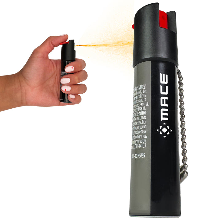 Mace Twist Lock Pepper Spray - Gray
