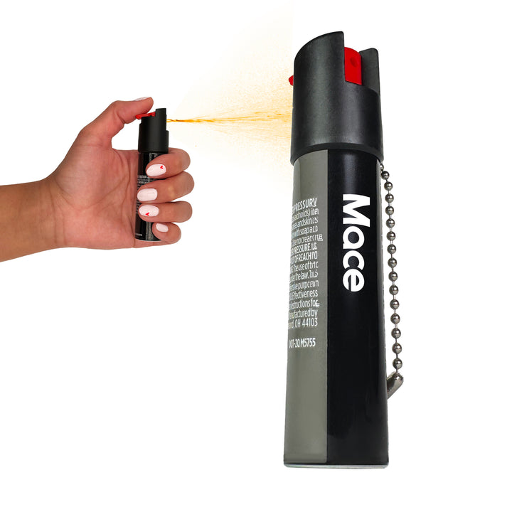 Mace Twist Lock Pepper Spray - Gray