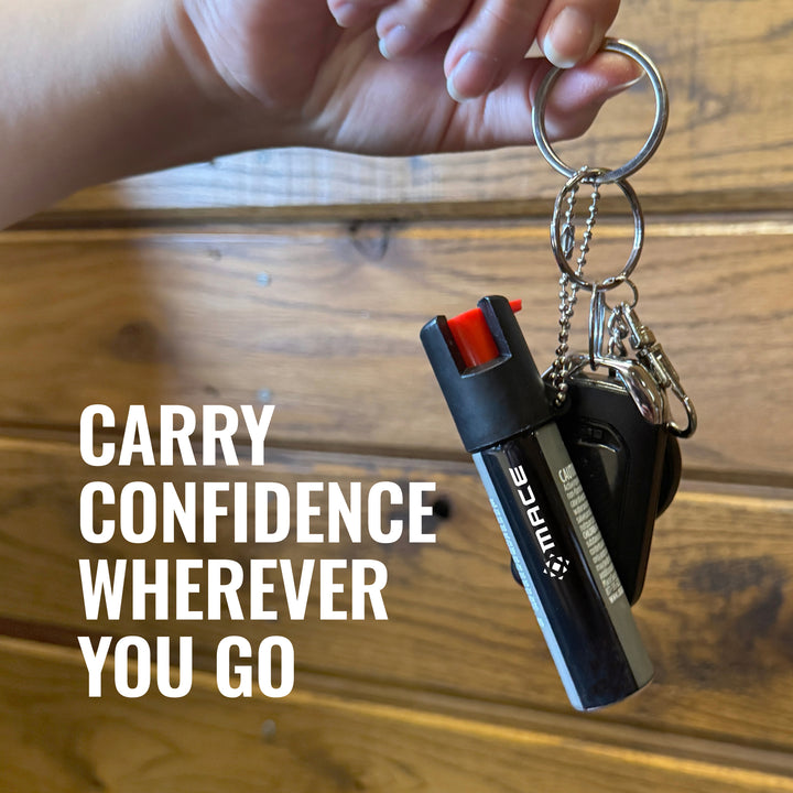 Mace Twist Lock Pepper Spray - Gray