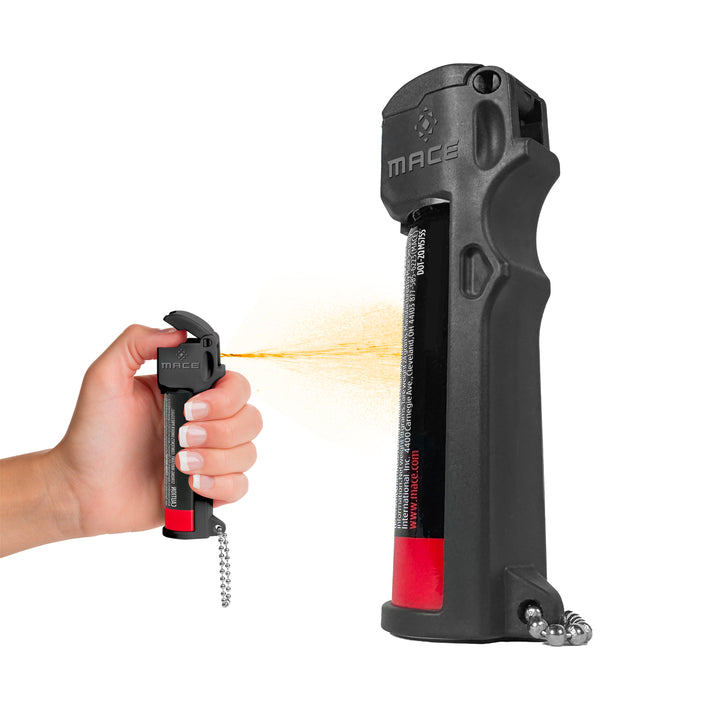 Mace Flip Top Pepper Spray - Black