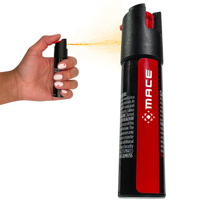 Mace Twist Lock Pepper Spray - Black/Red