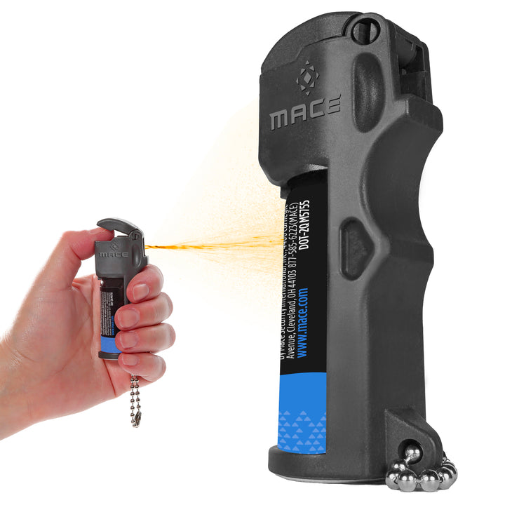 Mace 3-in-1 Flip Top Pocket Pepper Spray - Black