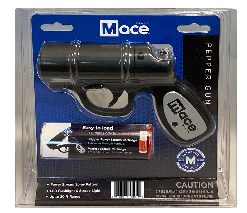 Load image into Gallery viewer, Mace pepper spray gun, ideal home and vehicle defense, Black
