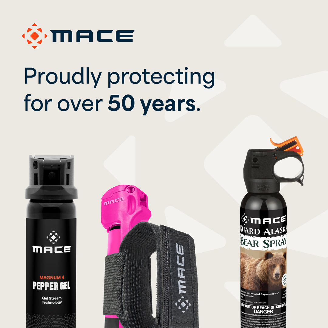Mace Flip Top with Sport Band Pepper Spray - Pink