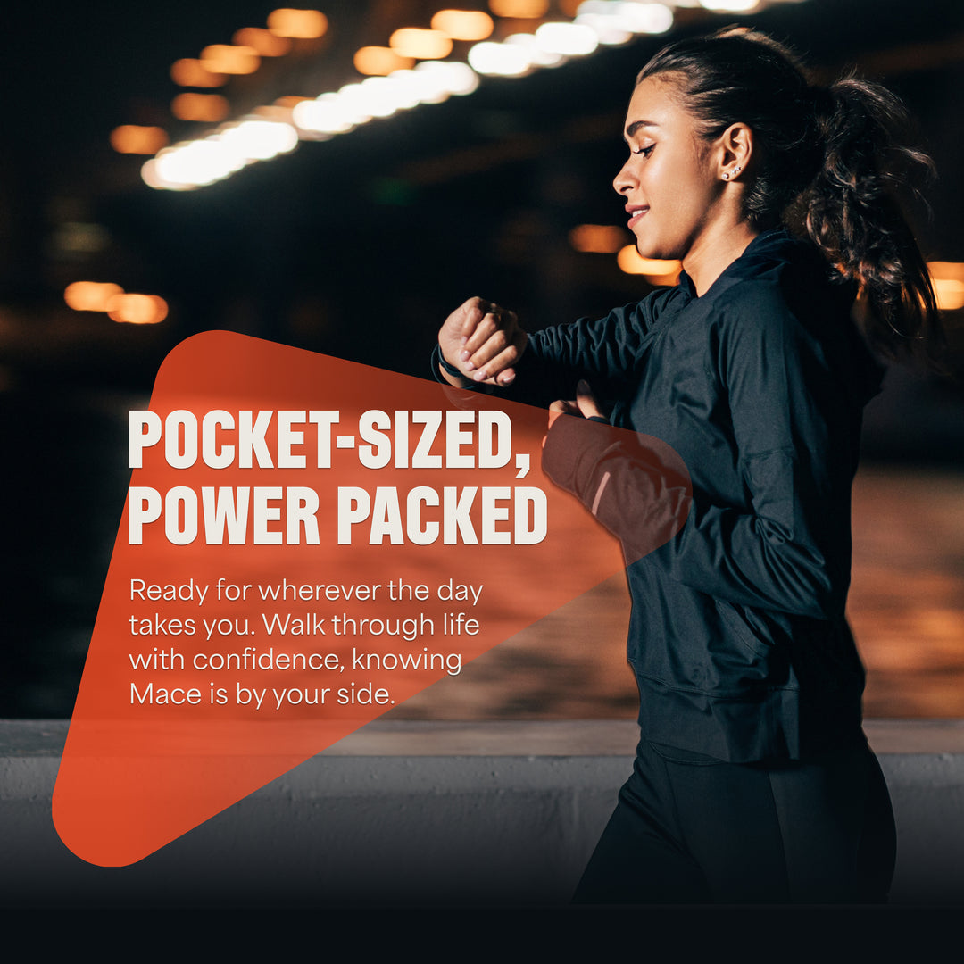 Mace Flip Top Compact Hard Case Pepper Spray - Pink