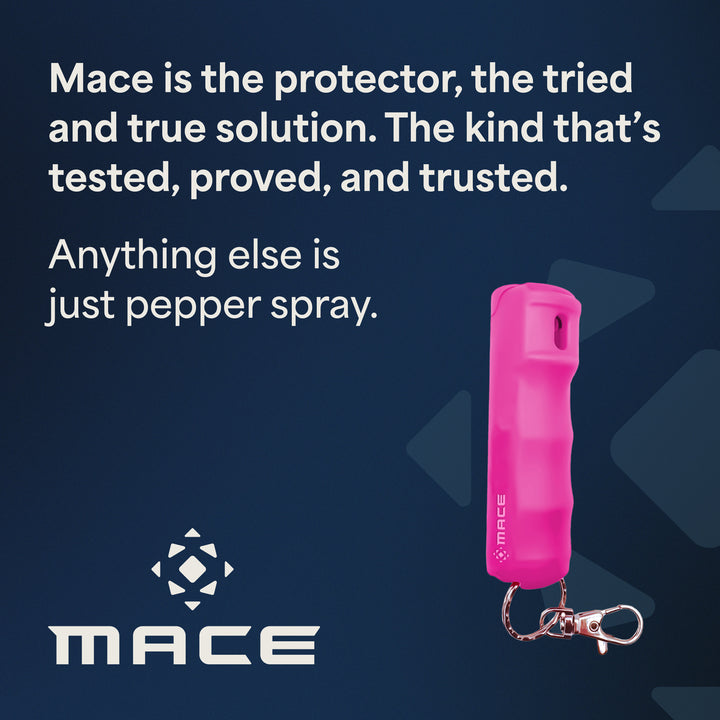 Mace Flip Top Compact Hard Case Pepper Spray - Pink