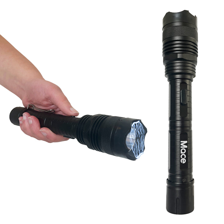 Mace Stun Gun Bright LED Rechargeable Flashlight
