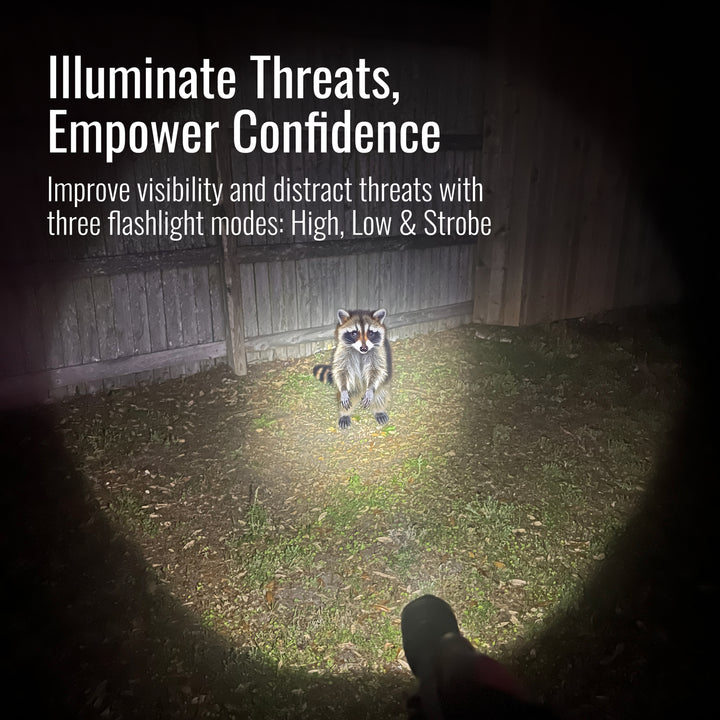 Mace Stun Gun Bright LED Rechargeable Flashlight