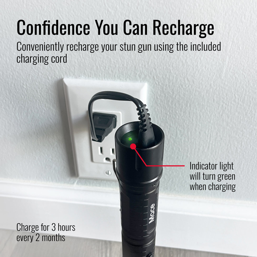 Mace Tactical Stun Gun Flashlight