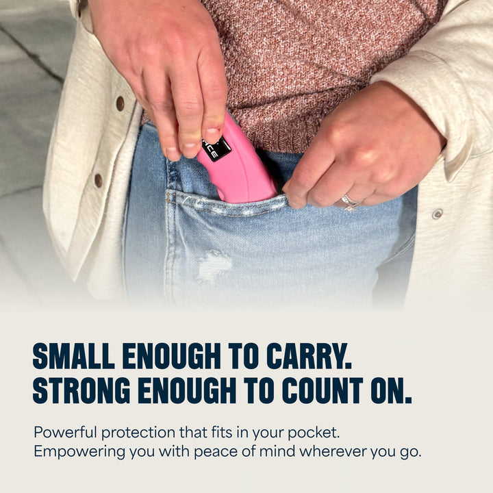 Mace Ergo Stun Gun with LED - Pink