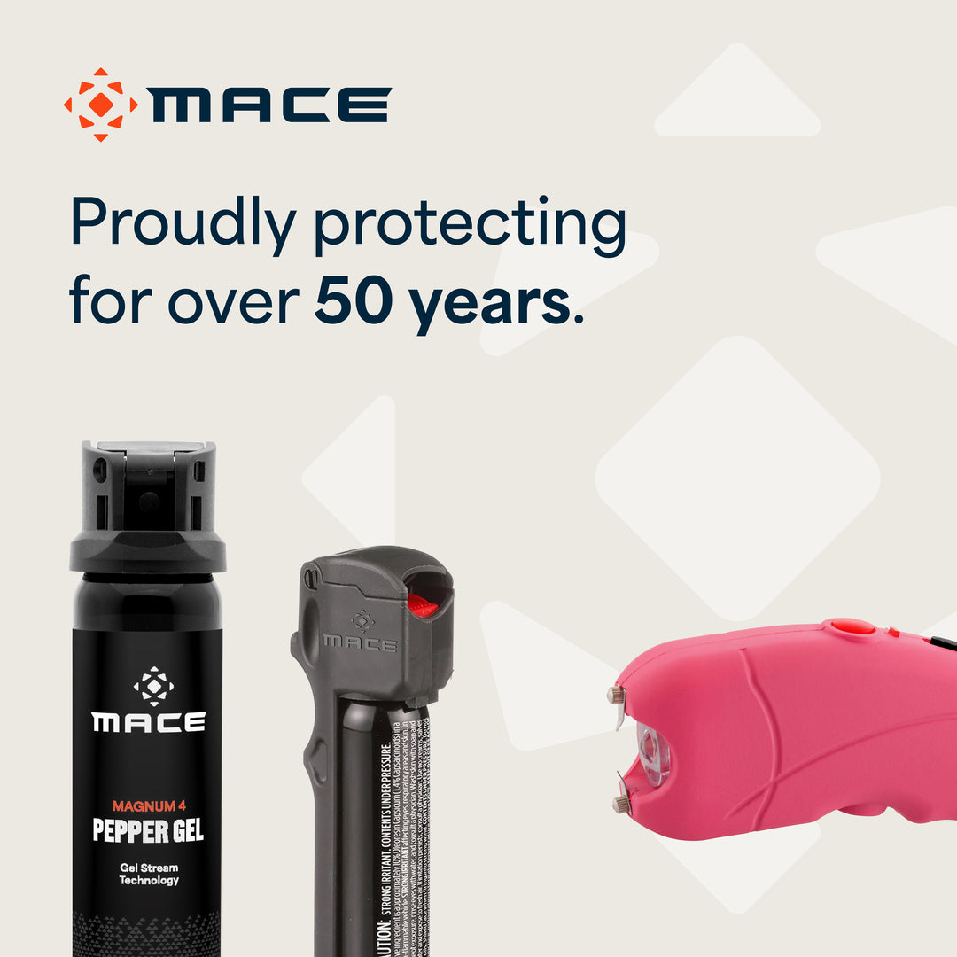 Mace Ergo Stun Gun with LED - Pink