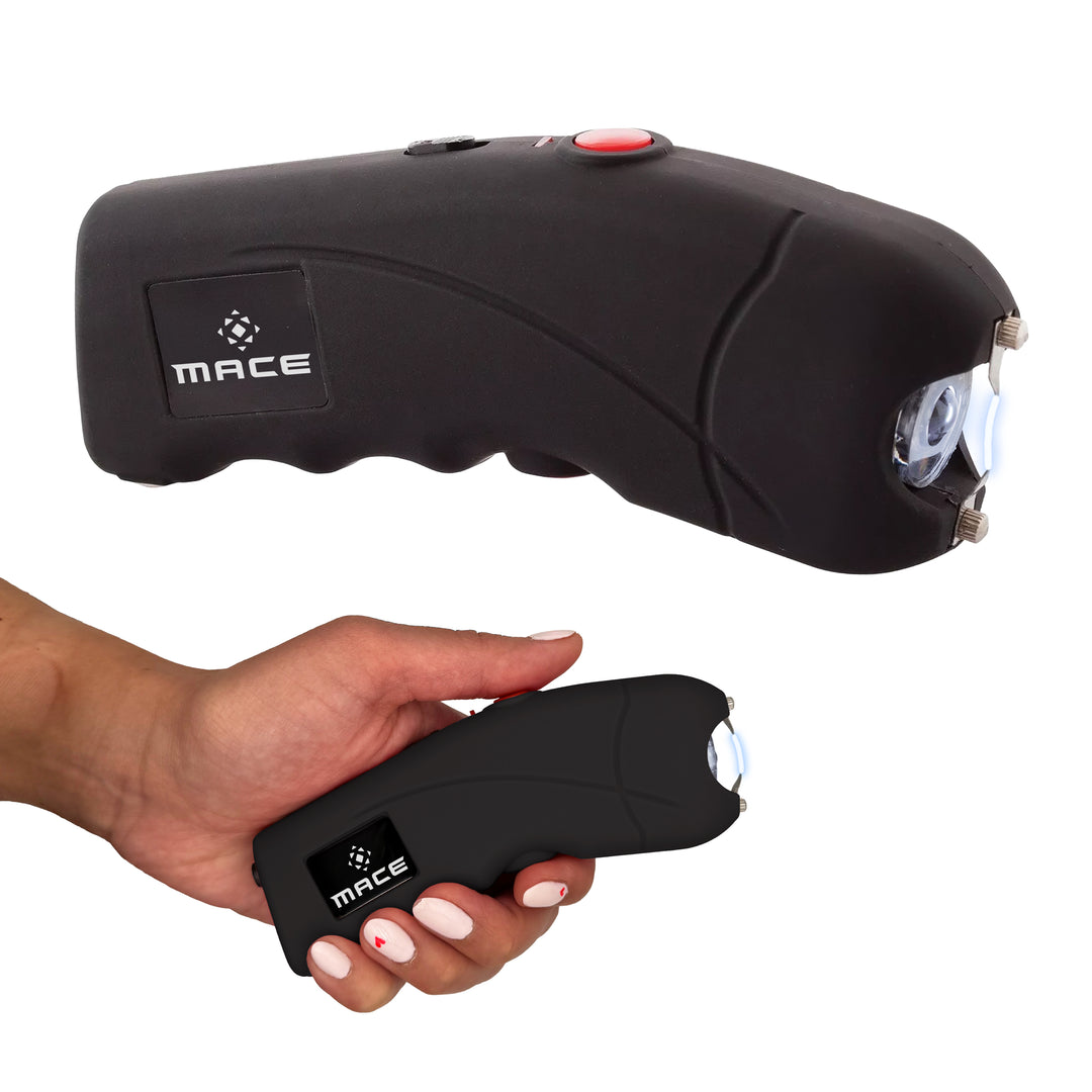 cheetah predator rechargeable stun gun flashlight black Mace® Brand Ergo LED Stun Gun