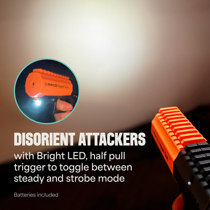 Mace Pepper Spray Gun 2.0 with OC Pepper Spray and Water Trainer Cartridge