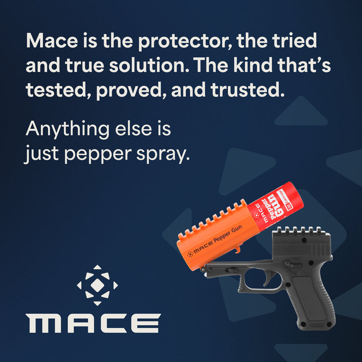 Mace Pepper Spray Gun 2.0 with OC Pepper Spray and Water Trainer Cartridge